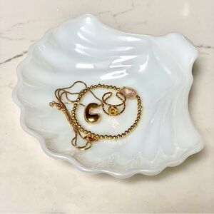 Vintage shell trinket dish